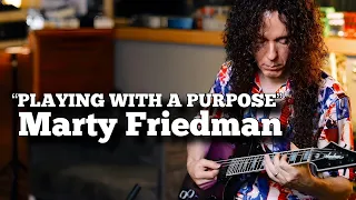 Marty Friedman from Megadeth Talks About “Playing With A Purpose”