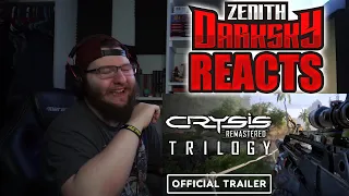 Crysis Remastered Trilogy - Official Teaser Trailer REACTION!!
