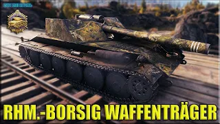 10 фрагов на БОРЩЕ World of Tanks ✅ Rhm.-Borsig Waffenträger лучший бой