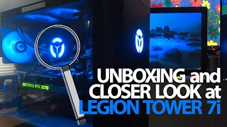 Unboxing and Closer Look at Lenovo Legion 7i Gaming Desktop