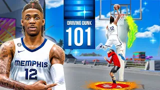 Ja Morant + 101 DRIVING DUNK = INSANE POSTERIZERS in NBA 2K24