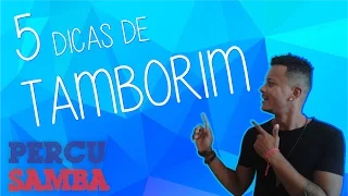 Tamborim em 5 dicas - PercuSamba