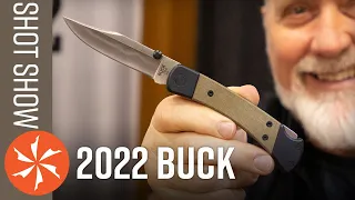 New Buck Knives at SHOT Show 2022 - KnifeCenter.com