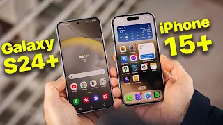 iPhone 15 Plus  Vs Galaxy S24 Plus - don't make a mistake