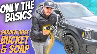 Wash Your Car With Just A Garden Hose And Bucket | TIPS & TRICKS