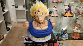 Custom 1:1 DBZ Life Size Majin Vegeta Bust Unboxing and Review