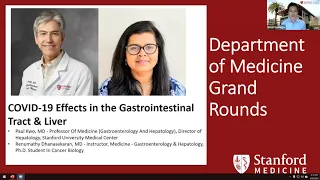 COVID-19 Effects in the Gastrointestinal Tract & Liver - Stanford Grand Rounds - 26 August 2020