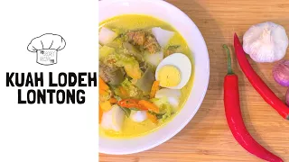 The SIMPLEST Kuah Lodeh/Lontong Recipe