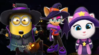 Witch Rouge Vs Witch Minion Vs Witch Angela ! New Halloween Updates