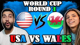 🔴LIVE - WORLD CUP ROUND 1 USA vs WALES!