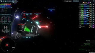 Star Valor - Fleet of Zeep Shuttles VS Ravager Boss