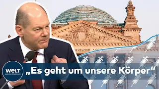 OLAF SCHOLZ: Bundeskanzler in der Mangel – Der Weg zur Impfpflicht ist noch voller Stolpersteine