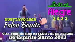 Gusttavo Lima "FILOSOFANDO" no "Festival de Música de Alegre" no ES - 08/06/2023