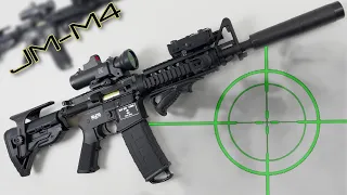 Nylon M4 automatic rifle Electric Splatter Gel Ball Blaster