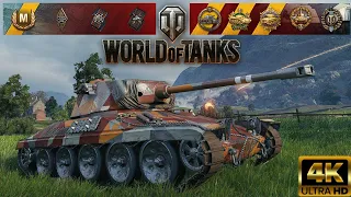 AltProto AMX 30 - Westfield map - 10 kills - 5,4k damage Kolobanov World of Tanks replay 4K