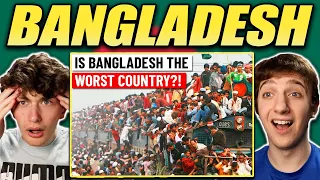 Americans React to Bangladesh is the worst country in the world!