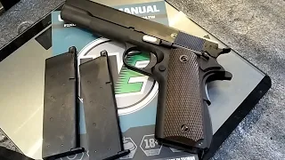 WE Airsoft 1911 Classic Type A video testing. Unit of Boss RR #airsoft