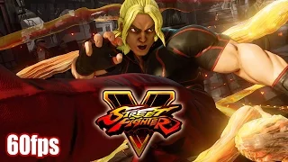 Street Fighter 5 - Ken Masters Reveal Trailer @ 1080p (60fps) HD ✔