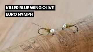 Fly Tying Tutorial: The Thread Body CDC France Fly // Killer Euro Nymphing Fly Pattern