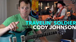 Guitar Teacher REACTS:  Cody Johnson - Travelin' Soldier (Acoustic)