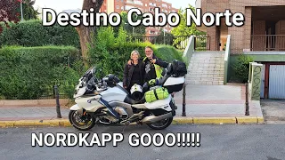 🇳🇴 Día 01: Madrid-Burdeos. Destino Cabo Norte en moto con mi mujer. NORDKAPP GO! BMW K1600 Cargada