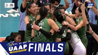 DLSU-NU set 5 finish | UAAP Season 85 Women's Volleyball