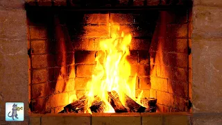 🔥 12 HOURS of Relaxing Fireplace! Burning Logs and Crackling Fire Sounds for Stress Relief (4K UHD)