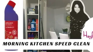 READY TO CLEAN? Morning Kitchen Speed Clean with Tips!