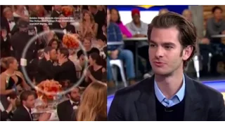 Andrew Garfield on Ryan Reynolds Kiss at Golden Globes, New Movie 'Silence'