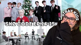 STRAY KIDS | 스테이 컴퍼니 #1 [SKZ CODE] Ep.14 + 스테이 컴퍼니 #2 [SKZ CODE] Ep.15 Reaction