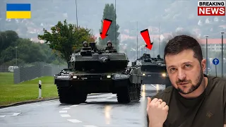 4 MINUTES AGO! A Big Blow to the Kremlin! 139 Leopard Tanks Are Coming to Ukraine!