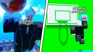 FIZ A CESTA MAIS ALTA de BASQUETE no ROBLOX (Super Dunk)