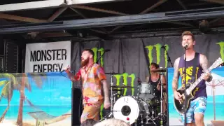 Senses Fail - Calling All Cars Warped Tour 2015