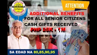 ANO ANG ADDITIONAL BENEFITS PARA SA LAHAT NG FILIPINO SENIOR CITIZEN 2023 80,85,90,95 YEARS OLD