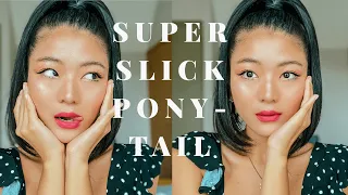 HOW TO: SUPER SLICK HIGH PONYTAIL I 90s Hairstyle | Cheryl Rocha