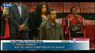 Las Vegas City Council Hears Public Comments on Ward 5