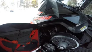 Emergency cold start (-34C) Ski-Doo 800 etec