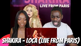 Shakira - Loca (Live From Paris) - REACTION