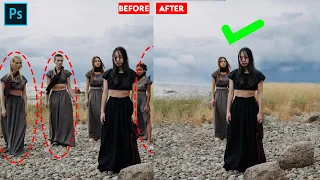 How to remove unwanted person object in photoshop. How to remove object in your photo.