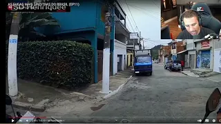 piuzinho reagindo fugas de motos