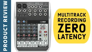 Behringer Xenyx Q802USB - Multitrack Recording with Zero Latency in Detail