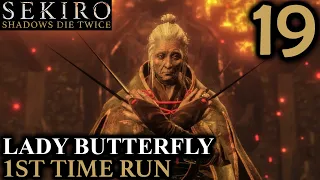 A Badass Granny: Sekiro Playthrough Part 19 - Lady Butterfly Boss Battle (1st Time Blind Run)