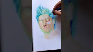 Drawing ZHC using Colored pencils (freehand sketch)