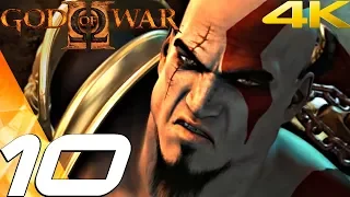 God of War 2 HD - Gameplay Walkthrough Part 10 - Kraken Boss Fight [4K 60FPS]