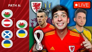 WALES vs UKRAINE LIVE Reaction | World Cup Qualifier Playoffs