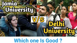 Delhi University vs Jamia University | which One is Good |  DU/JMI | @clustercareer| du