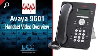 Avaya 9601 Handset Video Overview [Infiniti Telecommunications]