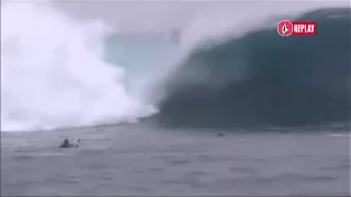 Kelly Slater Commentates Massive Cloudbreak Free Surf Volcom Fiji Pro 2012