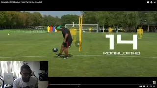 AMERICAN FIRST REACTION TO Ronaldinho: 14 Ridiculous Tricks That No One Expected