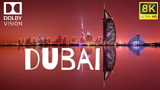 DUBAI, United Arab Emirates In 8K ULTRA HD HDR by Drone | Dubai Aerial Travel Diary